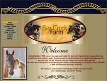 Tablet Screenshot of baycreekfarm.com